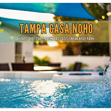 Casa Noho In Central Tampa, Hot Tub, Near Hyde Park מראה חיצוני תמונה